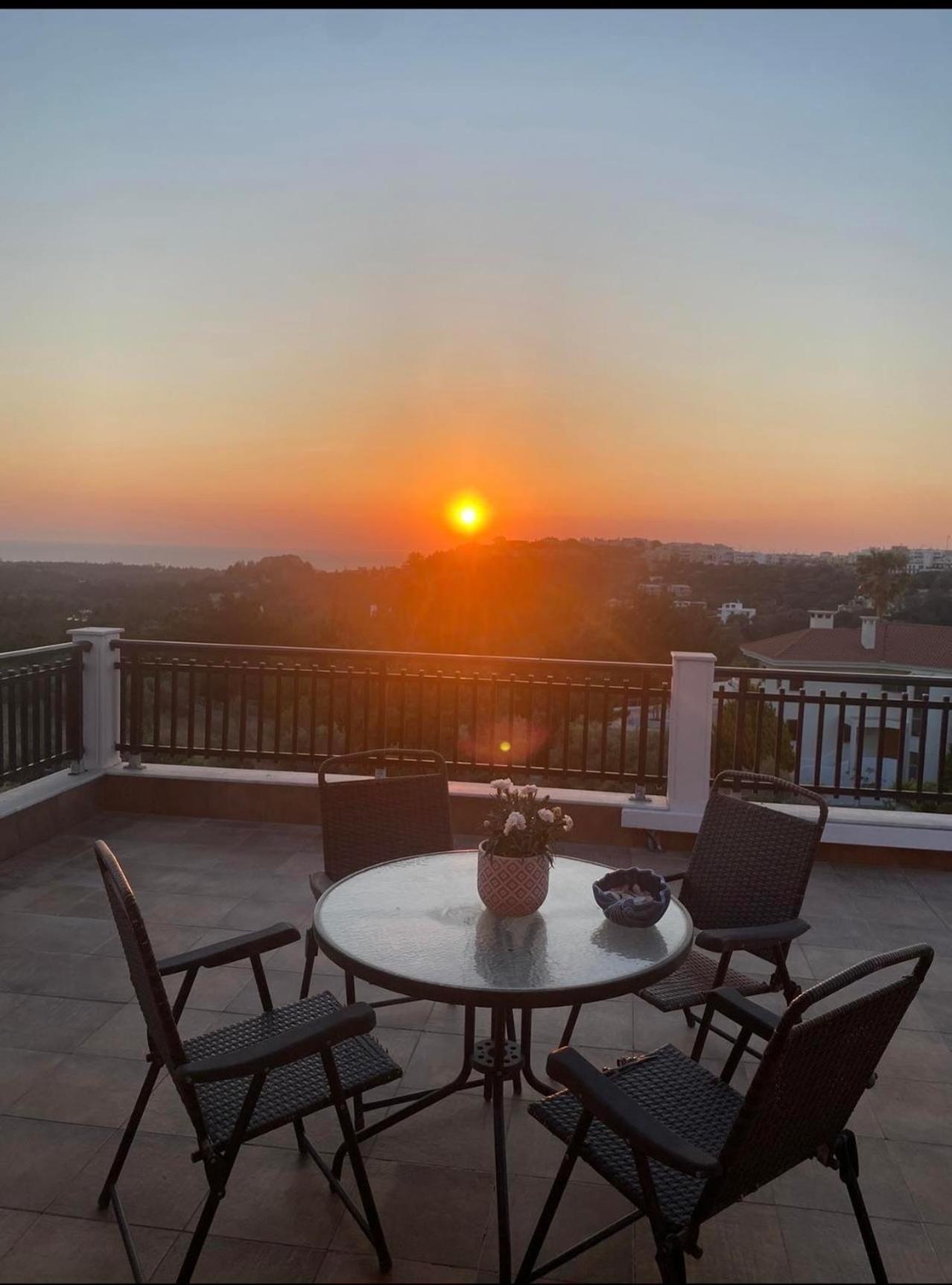 Seaview Villa - Amazing Sea & Mountain View Коскину Экстерьер фото